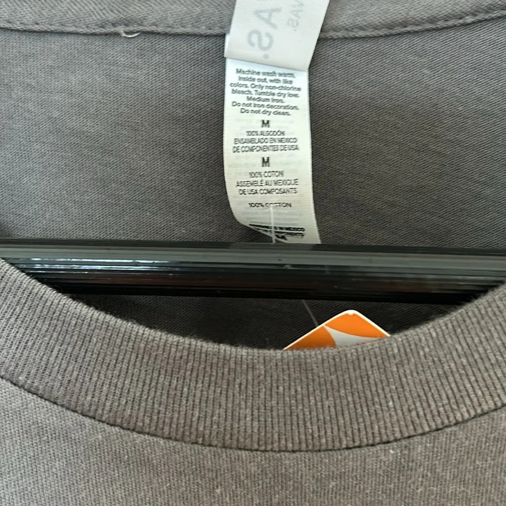 NWT Dark Gray Tee Shirt. - Picture 3 of 5